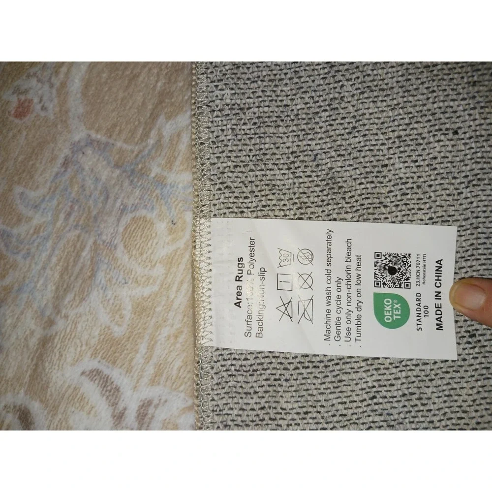 Blue Saks Fifth Avenue 5×7 boho